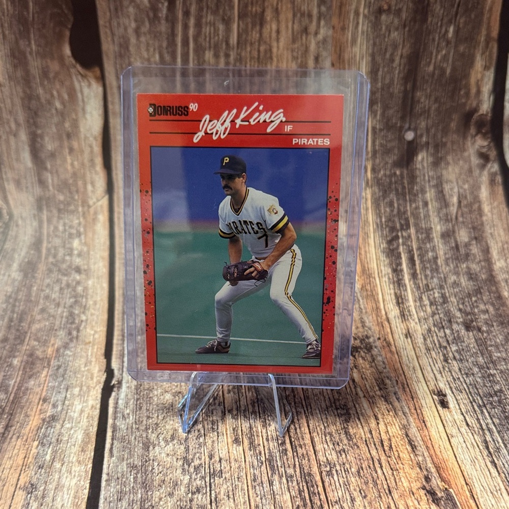 VTG 1990 Donruss Jeff King#480 Baseball Trading Card Item #ME2190